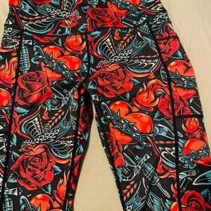Constantly Varied Gear Fiery Tattoo Leggings